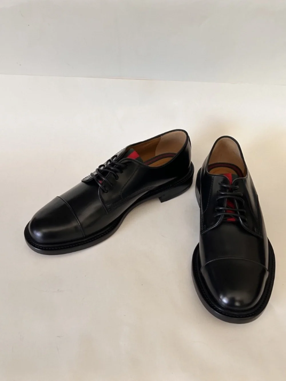 GUCCI Men's Lace Up Black Leather Dress Shoe Size 10 (US) NIB 838135 AAEYE 1048